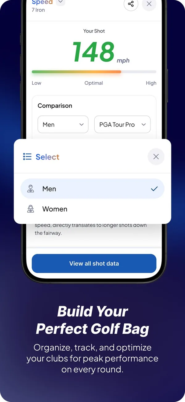 Track every swing